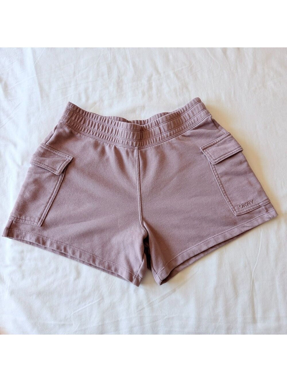 DKNY Women Shorts Lilac Regular S Cargo Pocket